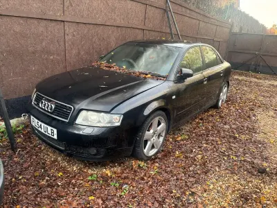 Used Audi A4 S-Line 190 HP (139 kW) 2004 Black Sedan