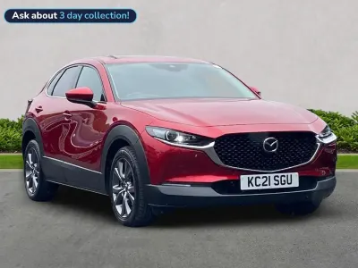 Używany Mazda CX-30 Inclusive 183 KM (134 kW) 2021 Czerwony SUV
