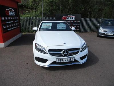 Usado Mercedes C200 AMG line 2017 Branco Cabrios