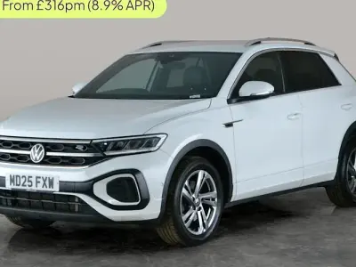 Begagnad VW T-Roc R-line 150 HK (110 kW) 2025 Vit SUV