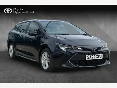 Used Toyota Corolla 122 HP (89 kW) 2022 Black Estate
