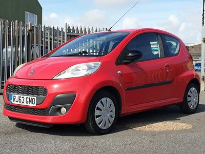 Second-hand Peugeot 107 Active 68 CP (50 kW) 2013 Roșu Hatchback