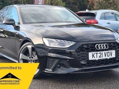 Used Audi A4 Black Edition 163 HP (119 kW) 2021 Black Sedan