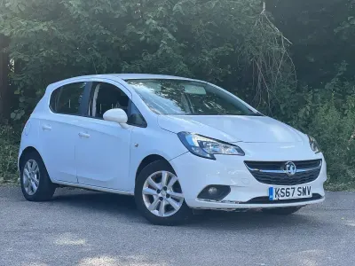 Used Vauxhall Corsa Design Edition 2017 White Hatchback