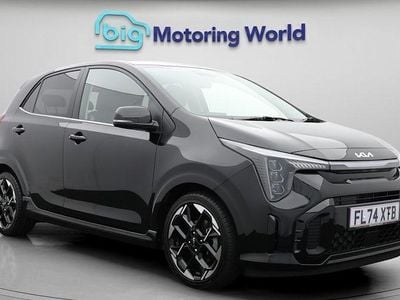 Used Kia Picanto GT-Line S 77 HP (56 kW) 2024 Black Hatchback