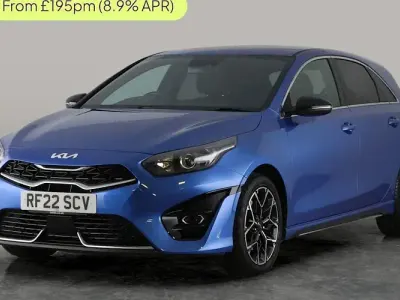 Used Kia Ceed GT-Line 160 HP (117 kW) 2022 Blue Hatchback