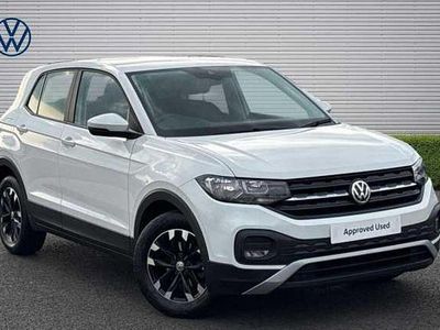 Used VW T-Cross S 95 HP (69 kW) 2020 White SUV