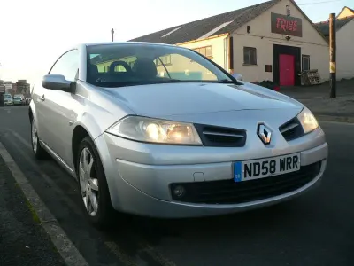 Used Renault Mégane Cabriolet Dynamique 2008 Silver Cabriolet