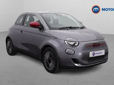 Used Fiat 500e Red 86 kW (118 HP) 2022 Grey Hatchback