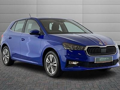 Used Skoda Fabia SE L 110 HP (80 kW) 2022 Energy blue Hatchback