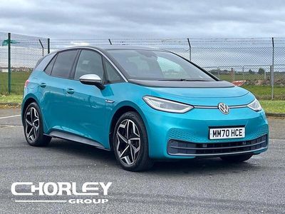 Used VW ID.3 Pro Performance 150 kW (204 HP) 2020 Blue Hatchback