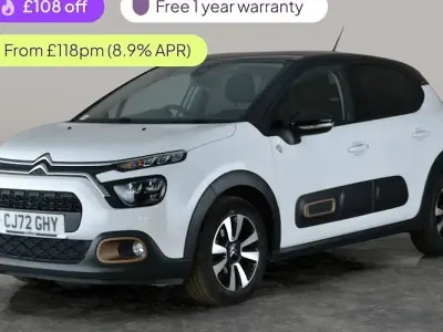 Used Citroën C3 PureTech 83 HP (61 kW) 2023 White Hatchback