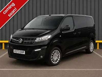 Used Vauxhall Vivaro 145 HP (106 kW) 2023 Black MPV