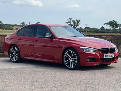 Used BMW 320 M Sport 2018 Red Sedan