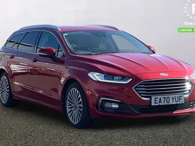 Used Ford Mondeo Titanium 188 HP (138 kW) 2021 Red Estate