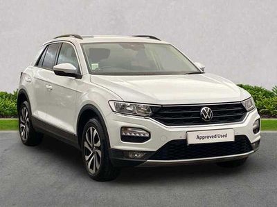 White Used 2021 VW T-Roc Active SUV | £18,570 (Fair price)