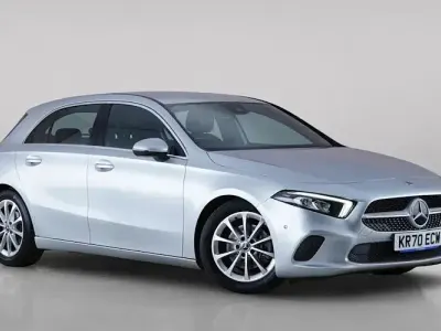 Used Mercedes A200 Executive 150 HP (110 kW) 2020 Silver Hatchback
