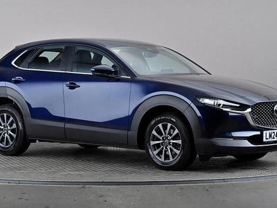 Blue Used 2024 Mazda CX-30 Center-Line SUV | £19,498 (Fair price)
