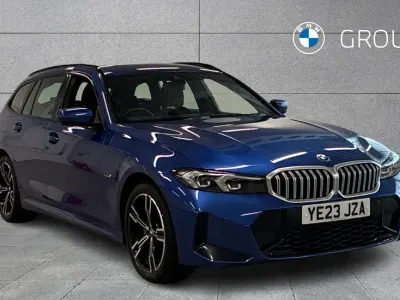 Used BMW 330e M Sport 288 HP (211 kW) 2023 Blue Estate