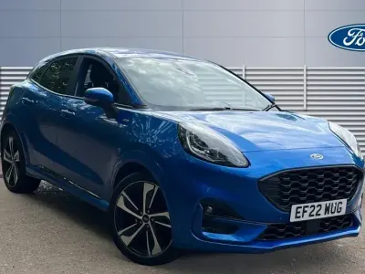 Second-hand Ford Puma ST-Line X 155 CP (114 kW) 2022 Albastru SUV