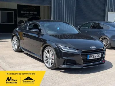 Used Audi TT S-Line 184 HP (135 kW) 2015 Black Coupe