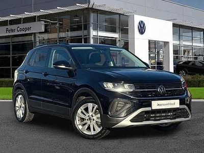 Black Used 2024 VW T-Cross Match SUV | £19,295 (Fair price)