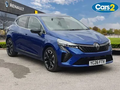 New Renault Clio Techno 2026 Blue Hatchback
