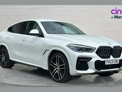 Used BMW X6 M Sport 340 HP (250 kW) 2023 White SUV