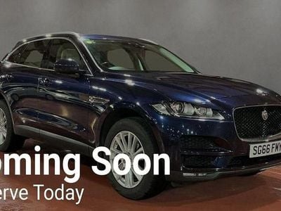 Blue Used 2016 Jaguar F-Pace Portfolio SUV | £11,495 (A bit pricey)