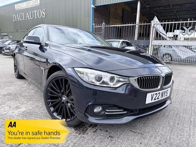 Used BMW 420 Luxury Line 184 HP (135 kW) 2016 Blue Coupe