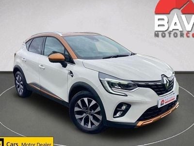 Used Renault Captur Version S 2020 Alabaster white with desert orange roof SUV