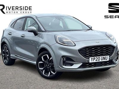 Used Ford Puma ST-Line X 125 HP (91 kW) 2020 Grey moondust SUV