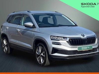 Used Skoda Karoq SE L 110 HP (80 kW) 2024 Brilliant silver metallic SUV
