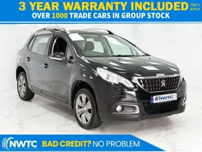 Used Peugeot 2008 Active 82 HP (60 kW) 2016 Black SUV