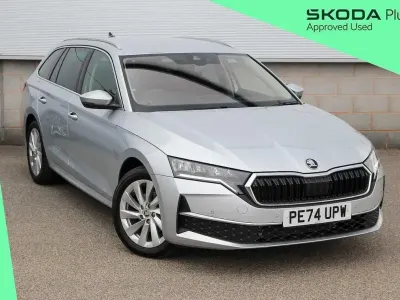 Used Skoda Octavia SE L 147 HP (108 kW) 2024 Brilliant silver metallic Estate