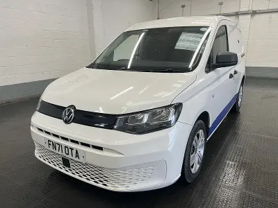 Used VW Caddy 122 HP (89 kW) 2021 White MPV