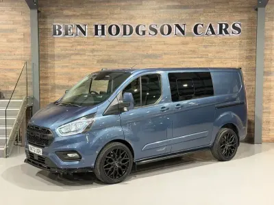 Usado Ford Transit Custom Limited 130 HP (95 kW) 2022 Azul Van