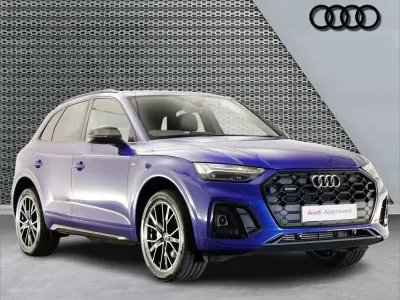 Used Audi Q5 Comfort 261 HP (191 kW) 2022 Blue SUV