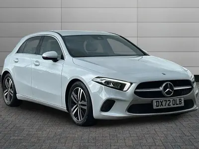 Used Mercedes A180 116 HP (85 kW) 2022 Digital white Hatchback