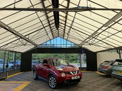 Used Nissan Juke Tekna 2017 Red SUV