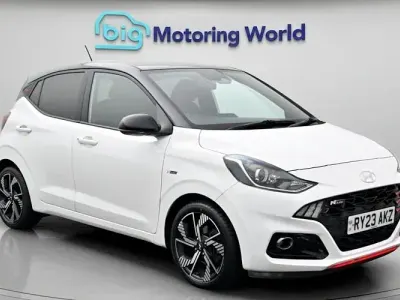 Used Hyundai i10 N Line 101 HP (74 kW) 2023 White Hatchback
