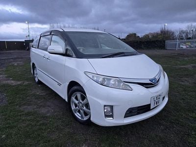 White Used 2012 Toyota Estima Hybrid Limited MPV | £9,495 (A bit pricey)