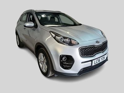 Begagnad Kia Sportage 2016 Silver SUV