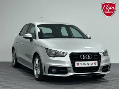 Used Audi A1 Sportback S-Line 105 HP (77 kW) 2013 Silver Hatchback
