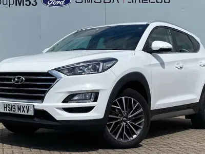 Used Hyundai Tucson Premium 132 HP (97 kW) 2019 White SUV