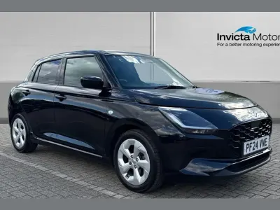 Second-hand Suzuki Swift 82 CP (60 kW) 2024 Negru Hatchback