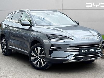 Grey New 2025 BYD Seal U Design SUV | £36,290 (Expensive)