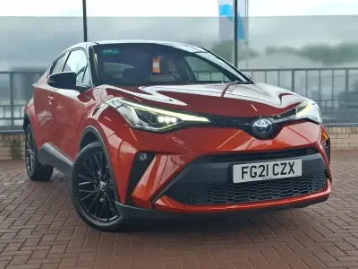 Used Toyota C-HR Edition 184 HP (135 kW) 2021 Orange SUV
