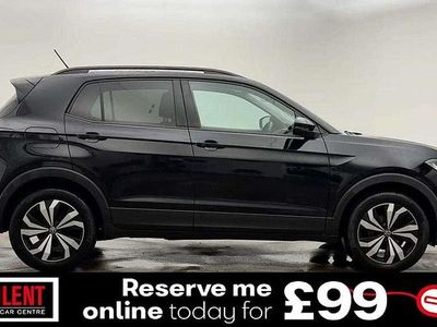Used VW T-Cross Black Edition 94 HP (69 kW) 2022 Black SUV
