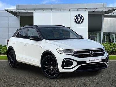 White Used 2023 VW T-Roc R-line SUV | £22,995 (Fair price)
